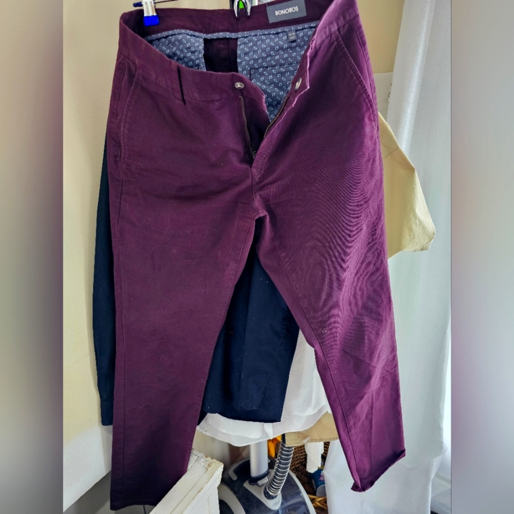 Mens Bonobos tailored chinos / slacks
